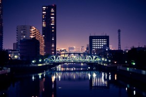 夜景写真（橋）